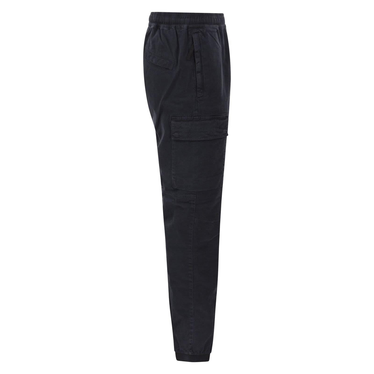 STONE ISLAND Cotton Cargo Pants Men Khaki