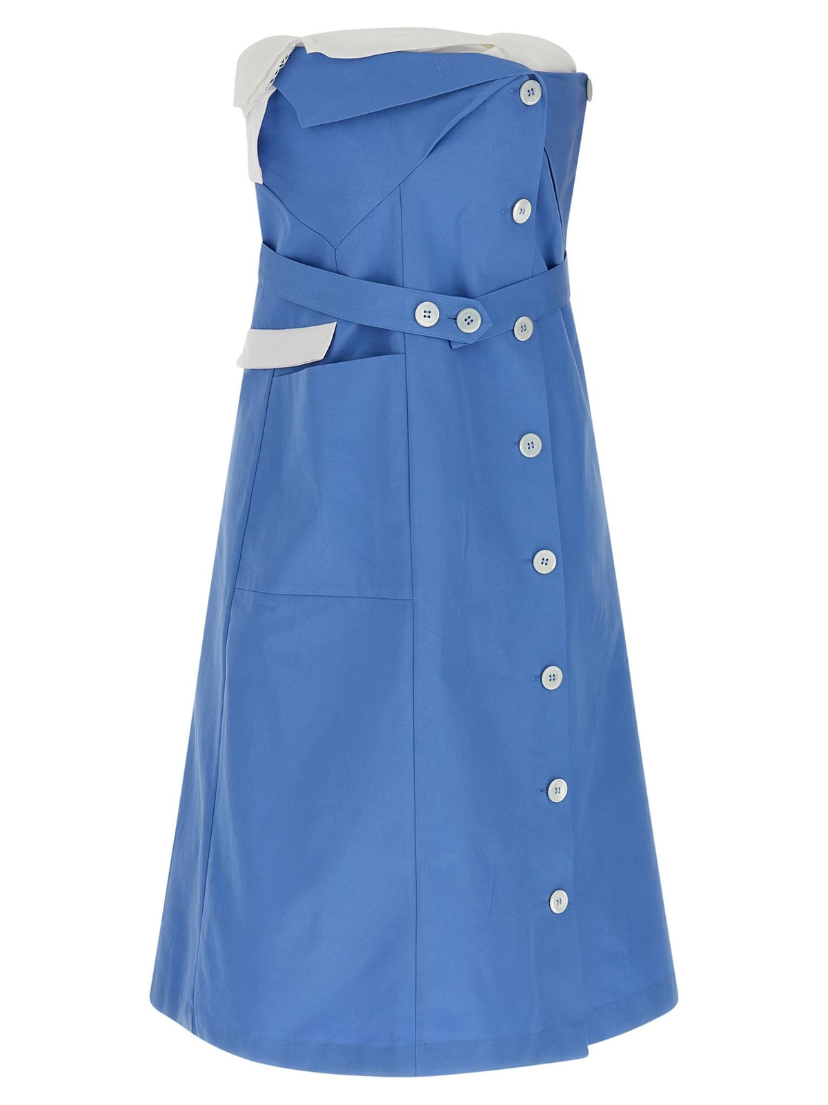 Miu Miu Black Short Sleeve Midi Dress