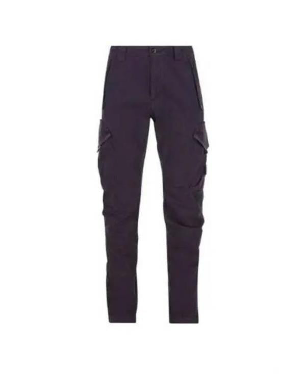 CP Company Stretch Satin Cargo Pants Satin Black Men's Pants