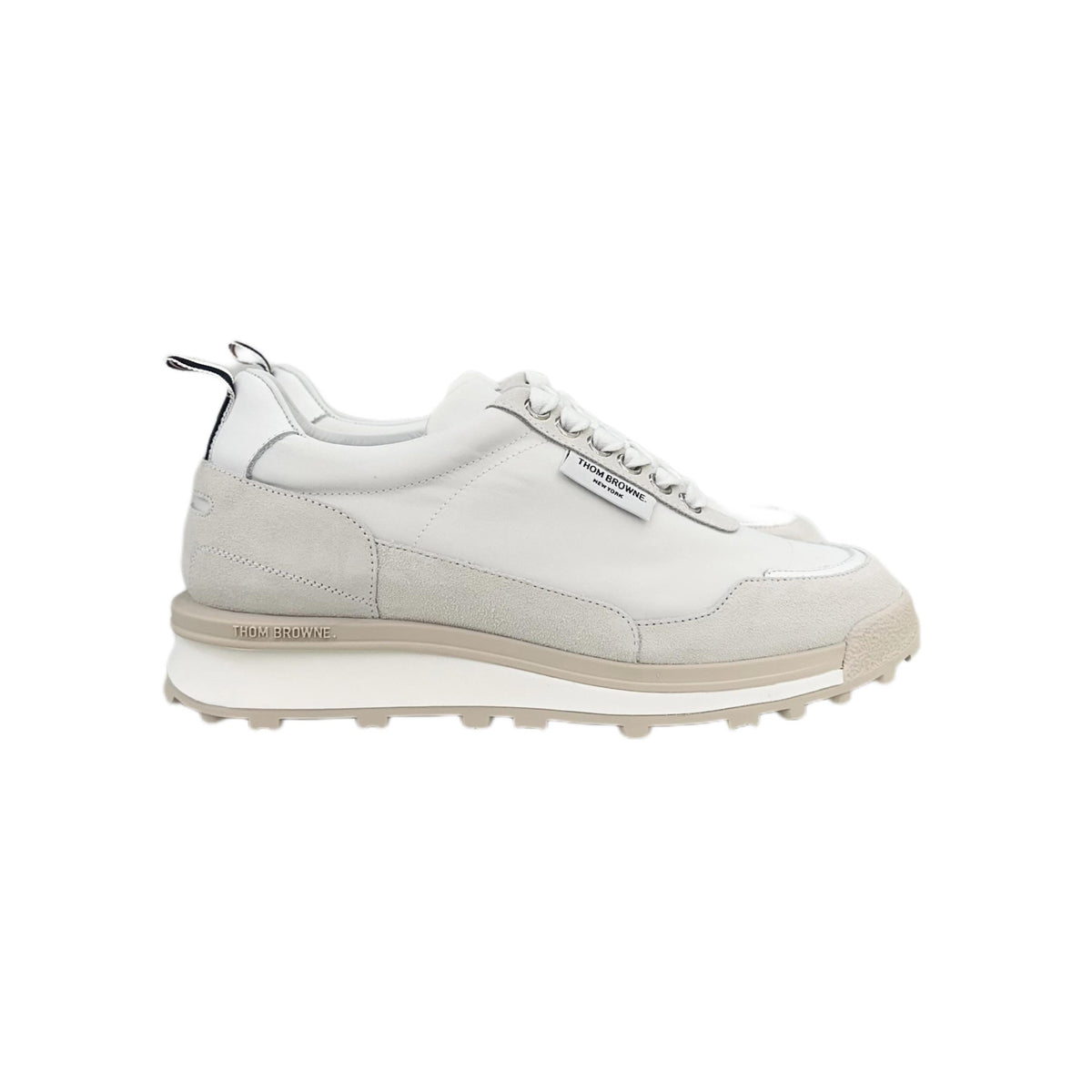 THOM BROWNE Eco Nylon Alumna Women’s Low-Top Sneakers FFD133A 107