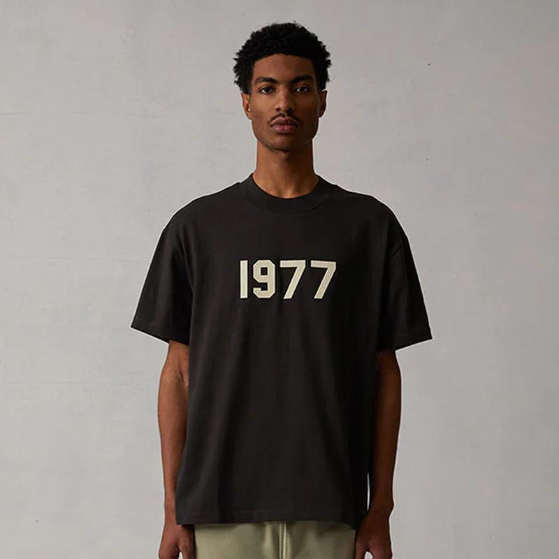 Fear of God Essentials 1977 Black T-Shirt Unisex