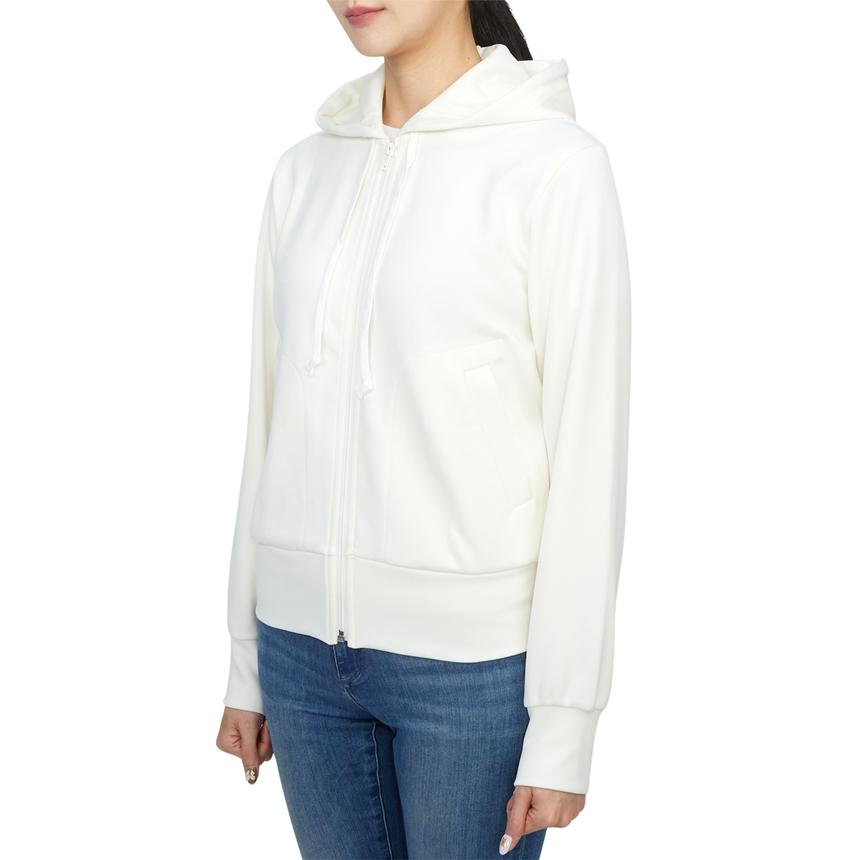 Comme des Garcons Invader Double Patch Women’s Hooded Zip-Up Knit AZ T333 051 3
