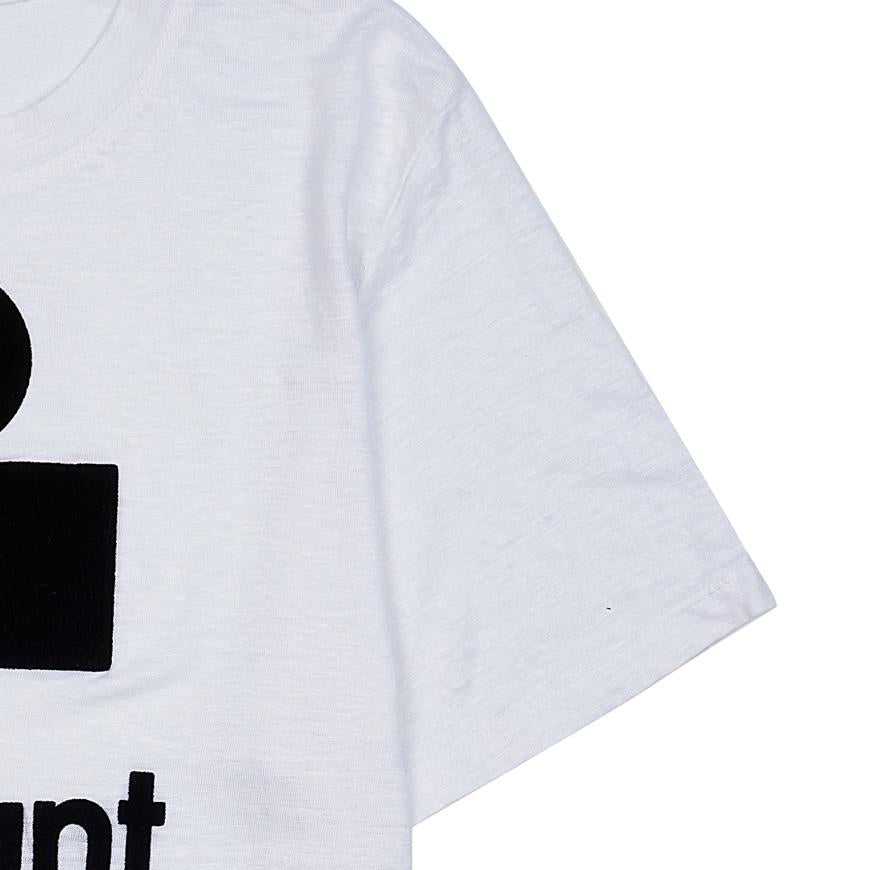 Isabel Marant Karmann Short Sleeve T-Shirt White Men's Cotton