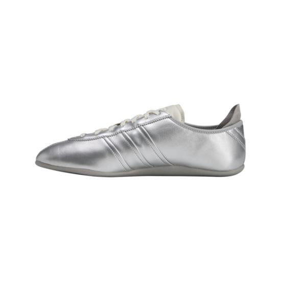 Y-3 Black/White Leather Mesh Sneakers YY3U261PSSN064SV SILVER MET DOM