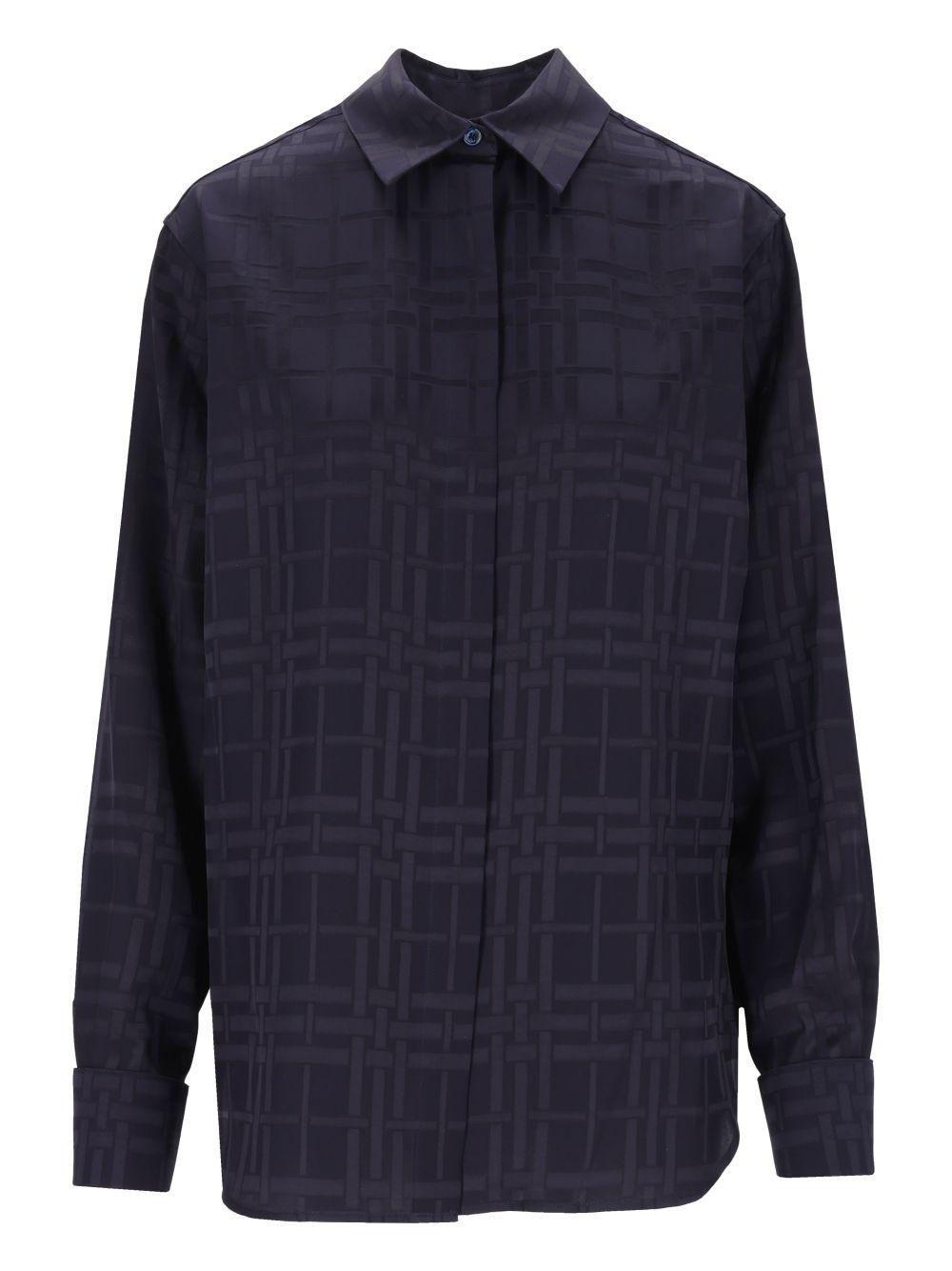 BURBERRY Long Sleeve Cotton Shirt