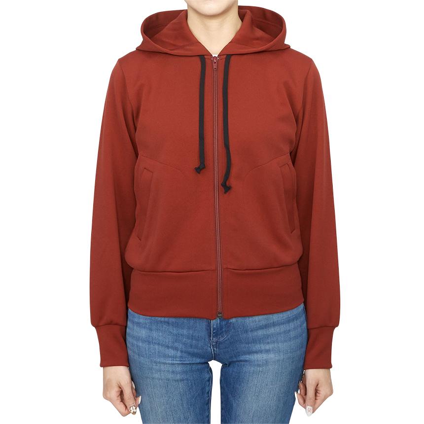 Comme des Garcons Invader Double Patch Women’s Hooded Zip-Up Knit AZ T333 051 2