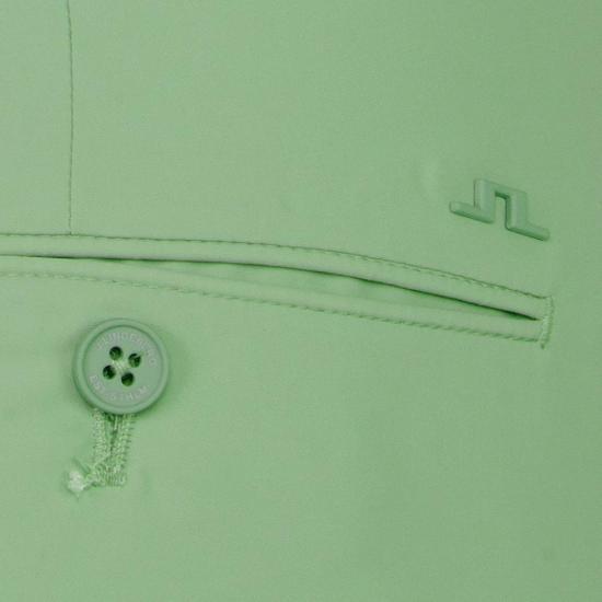 J LINDEBERG Straight Classic Pants for Men GMPA15496M286 HEDGE GREEN DOM