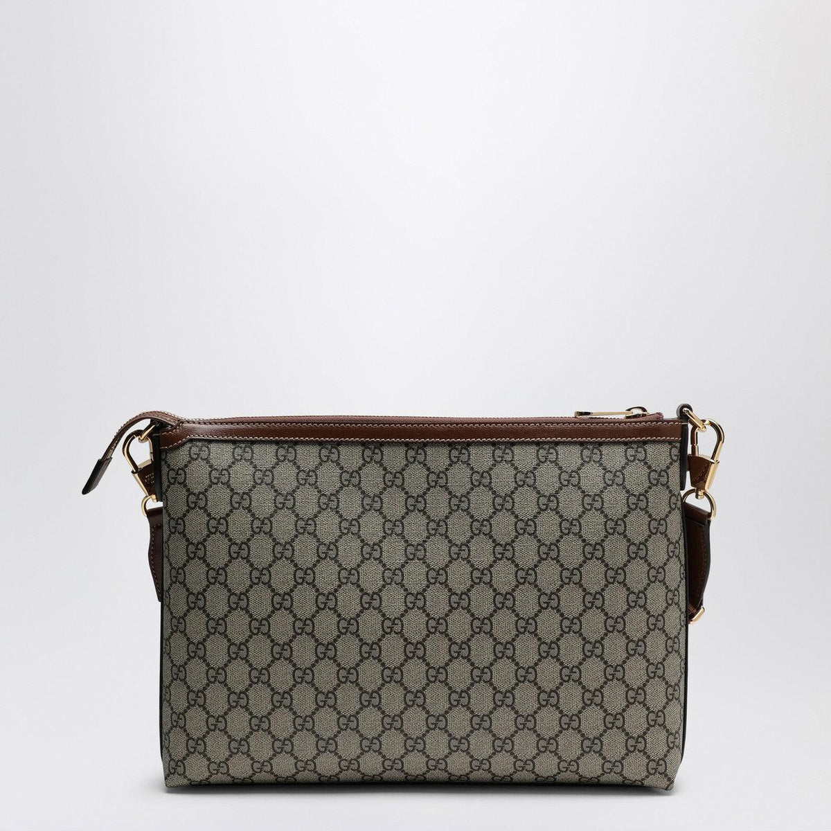 GUCCI Black Leather Crossbody Bag