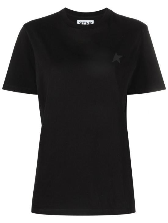 GOLDEN GOOSE White Short Sleeve Cotton T-Shirt Women’s GWP01220 P00059390100