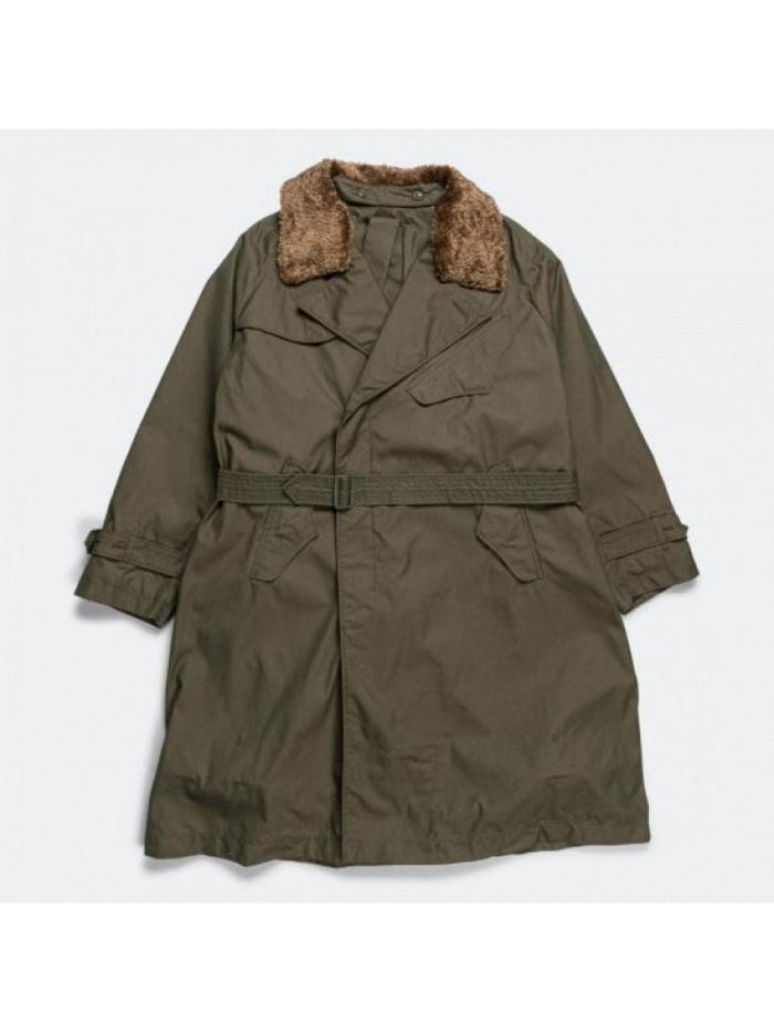 Engineered Garments Olive CP Weather Poplin Storm Coat 24F1D033 PS208 EU001