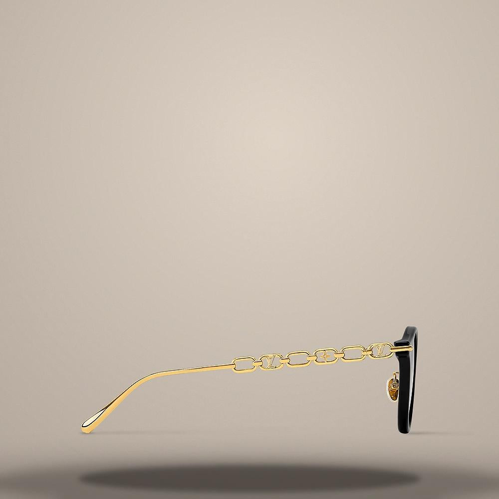 Louis Vuitton My LV Chain Two Round Sunglasses Round Silhouette Z3346U
