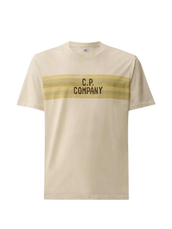 CP Company Short Sleeve T-Shirt for Men 20CMTS144A110579W103 GAUZE WHITE DOM