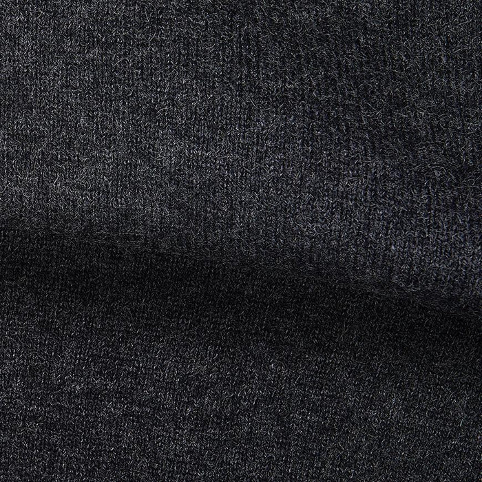 THOM BROWNE Men’s Cashmere 4-Bar Round Neck Knit Sweater Gray