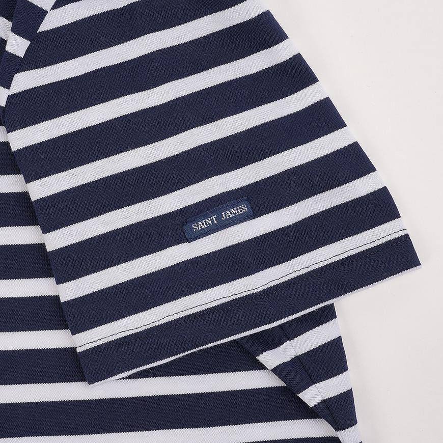 Saint James Etrille II Marine Neige Stripe Women’s T-Shirt