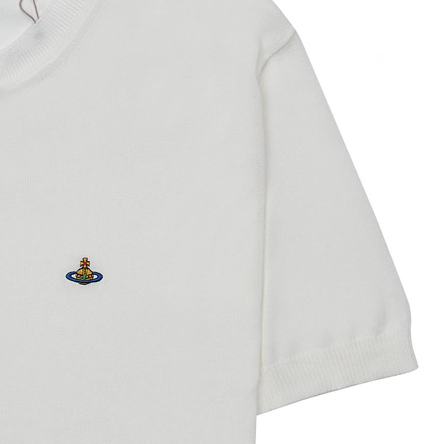 Vivienne Westwood Men’s ORB Logo Short-Sleeve Knit Pullover 2701002G Y003F A401