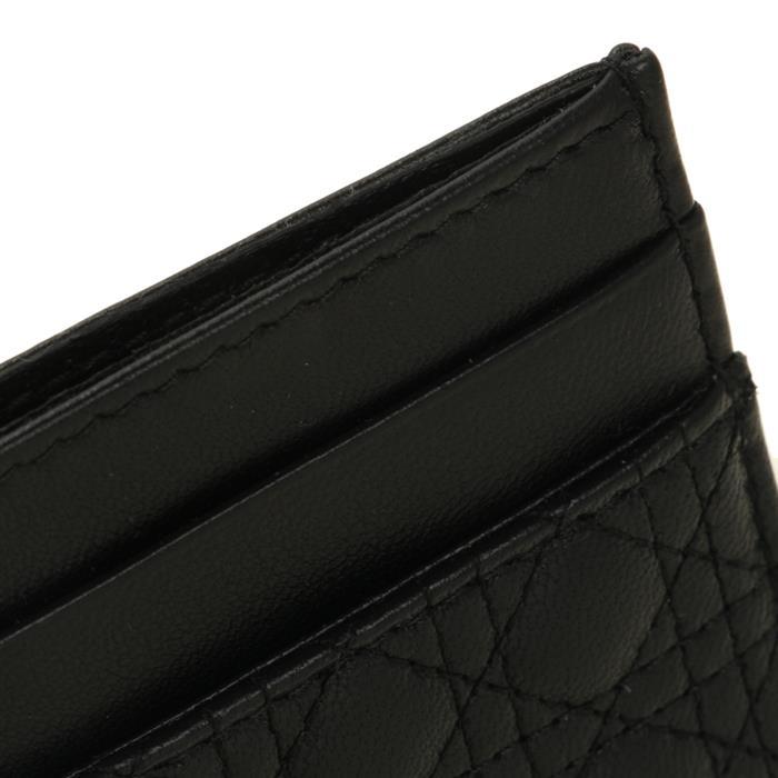 DIOR Baby Bow Freesia Leather Card Holder Wallet