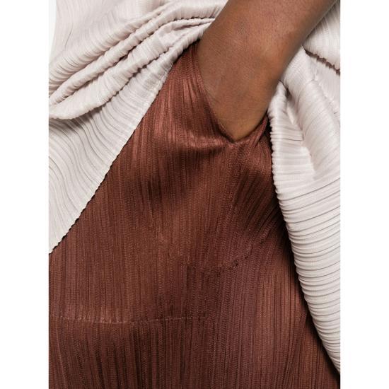 PLEATS PLEASE Pleated Training Jogger Sweatpants for Women PP58JF15444 BROWN DOM