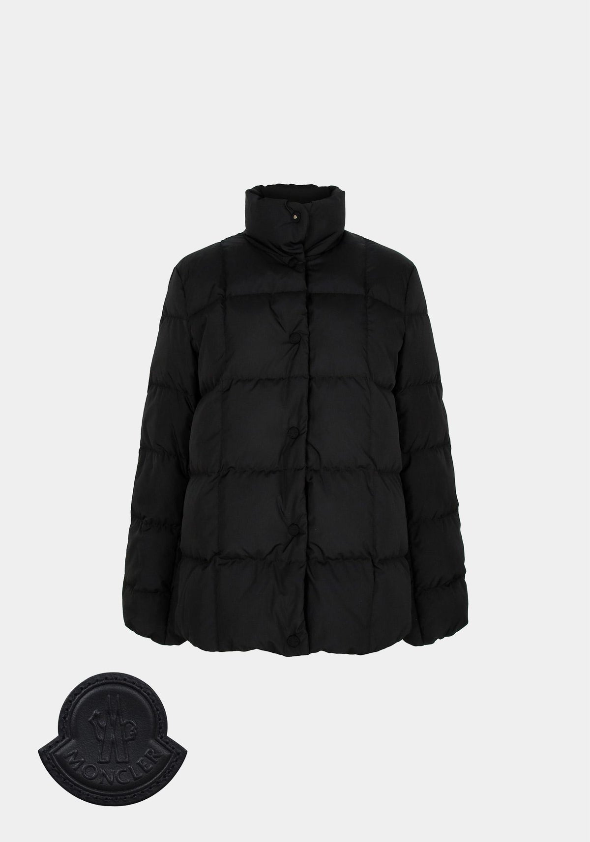 Moncler Black Goose Down Jacket 1A00067 598HW 999