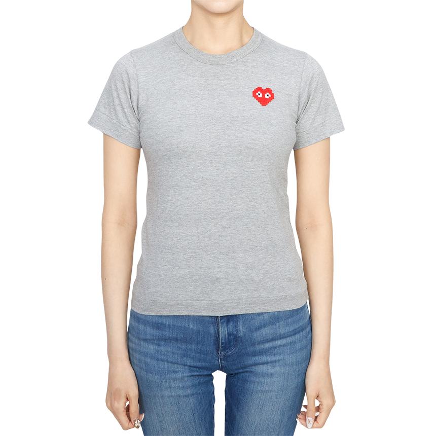 Comme des Garcons Invader Pixel Patch Women’s Short Sleeve T-Shirt AZ T321 051 2