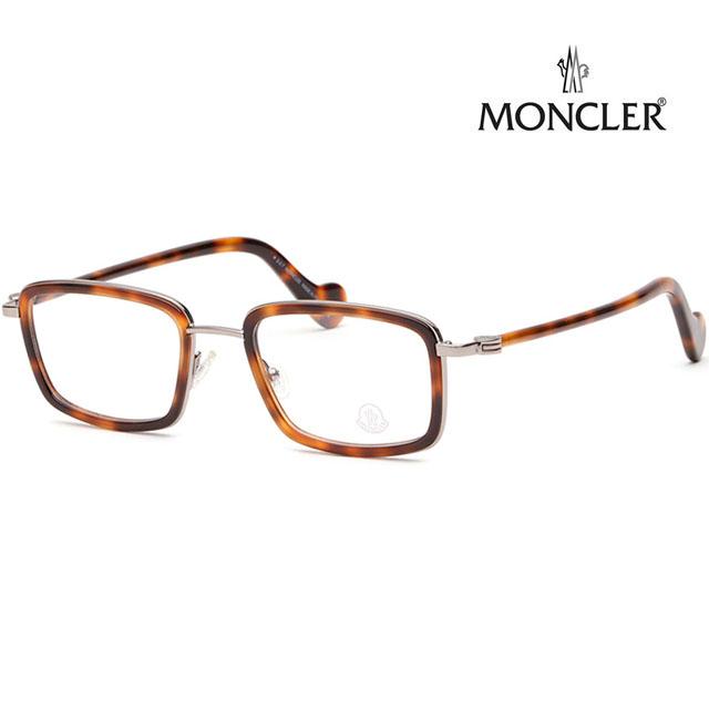 Moncler Soltex Square Acetate Eyeglass Frames Unisex Lightweight ML5026 056