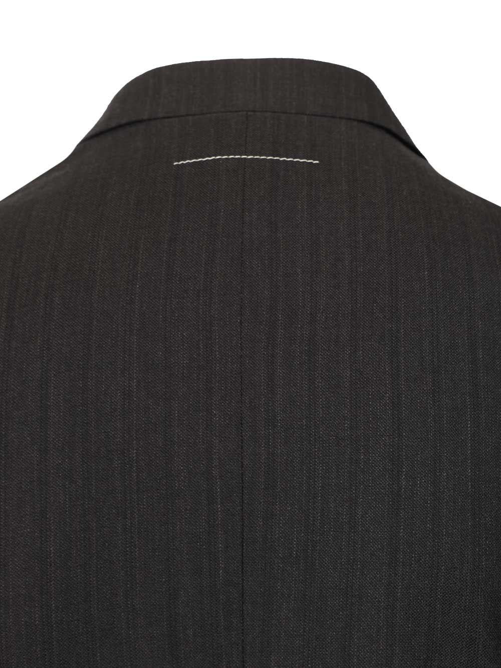 Maison Margiela Black Wool Suit Jacket