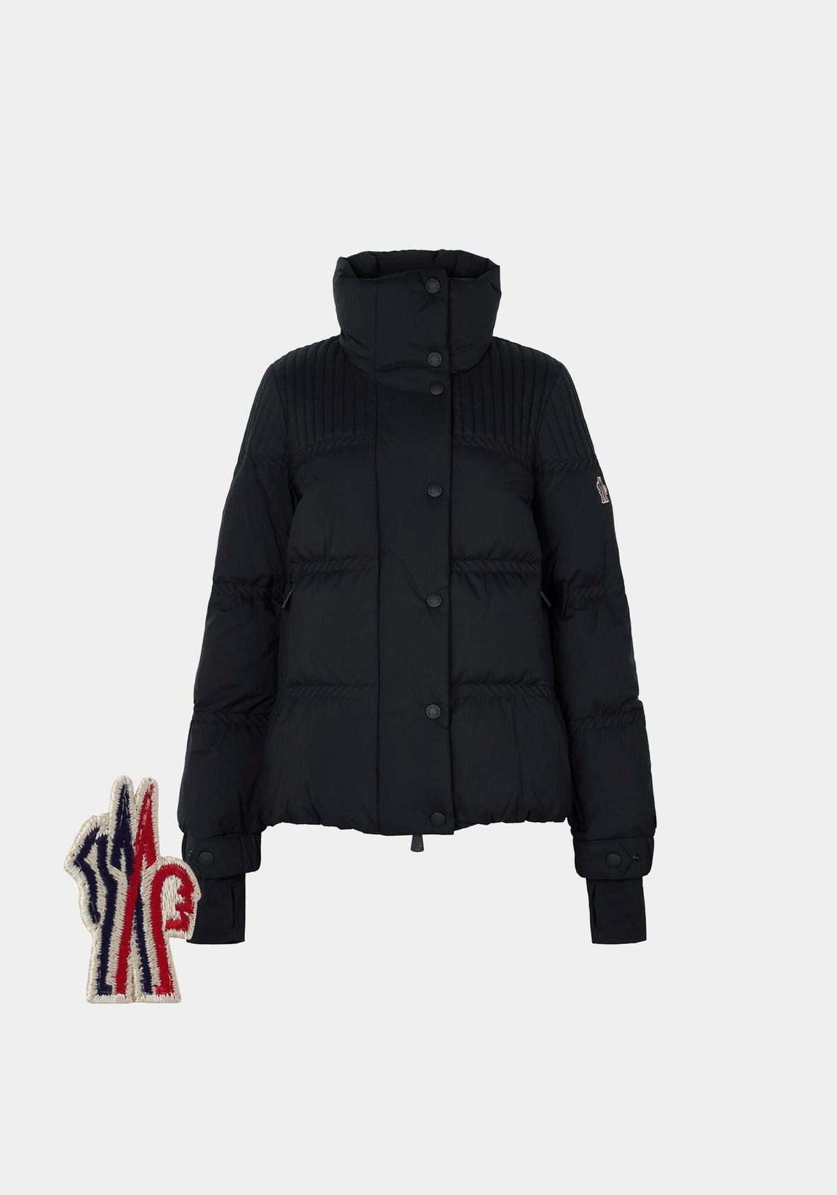 Moncler Black Grenoble Anglin Goose Down Jacket 1A00033 539X6 999
