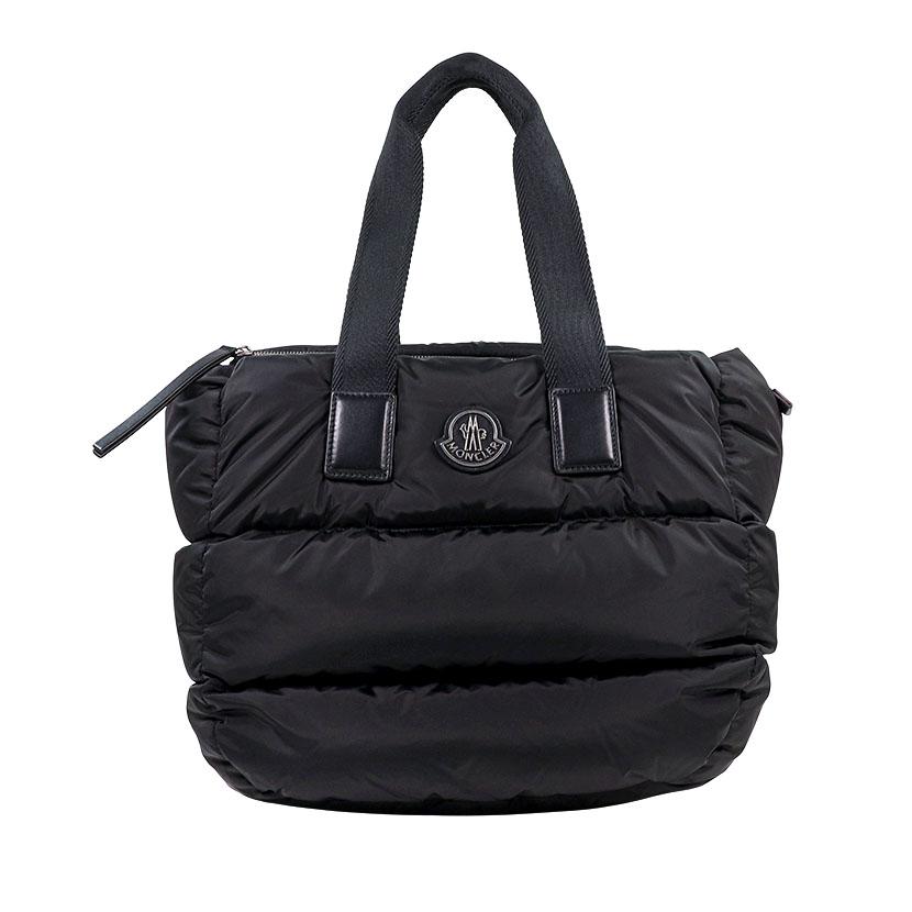 Moncler Karakorum Quilted Padded Tote Bag Black