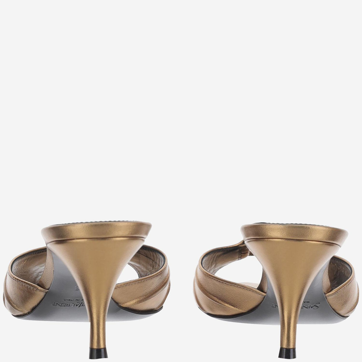 Saint Laurent Leather Sandals Black Women’s Sandals