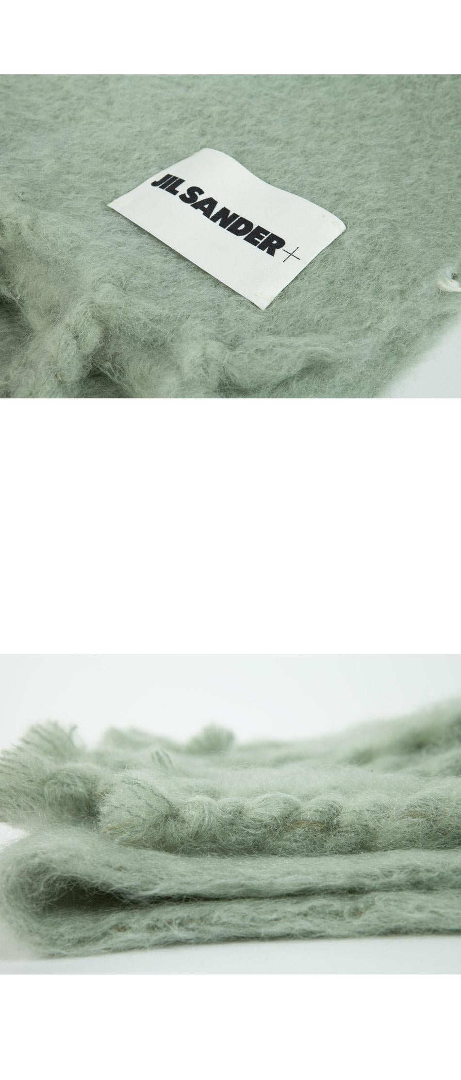 JIL SANDER Hand-Knit Wool Mohair Long Scarf J40TE0118 J40041 638 338 815