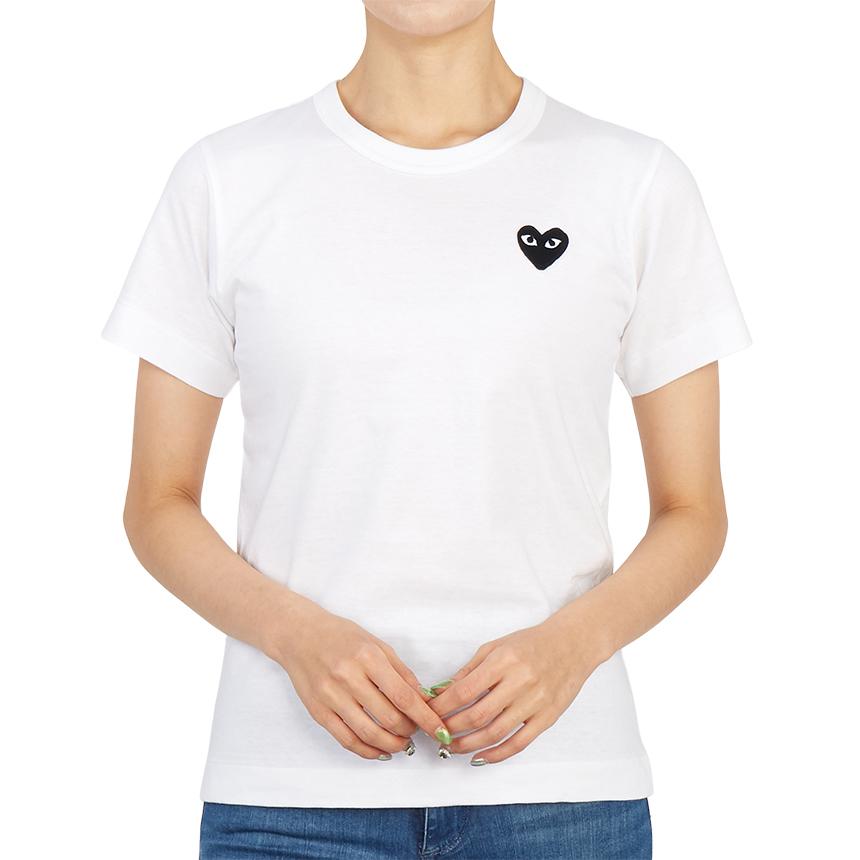 Comme des Garcons Black Heart Logo Women’s Short-Sleeve T-Shirt AZ T063 051 2