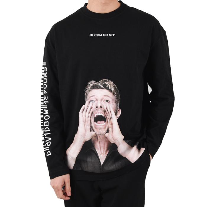 IH NOM UH NIT Bowie Graphic T-Shirt Black