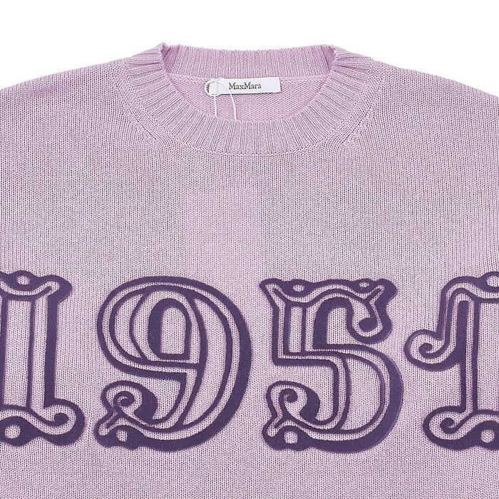 Max Mara FIDO Wool Round Neck Sweater for Women