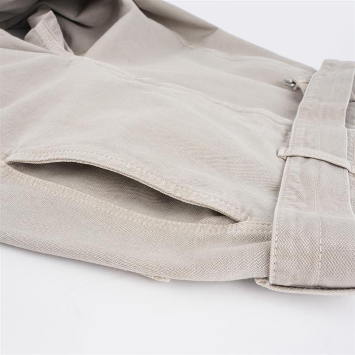 Lemaire Black Broken Twill Twisted Belt Classic Pants