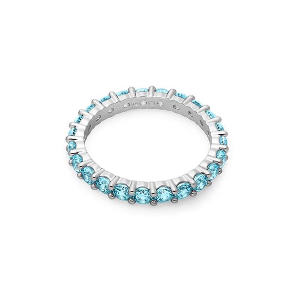 Swarovski Silver-Tone Matrix Ring for Women