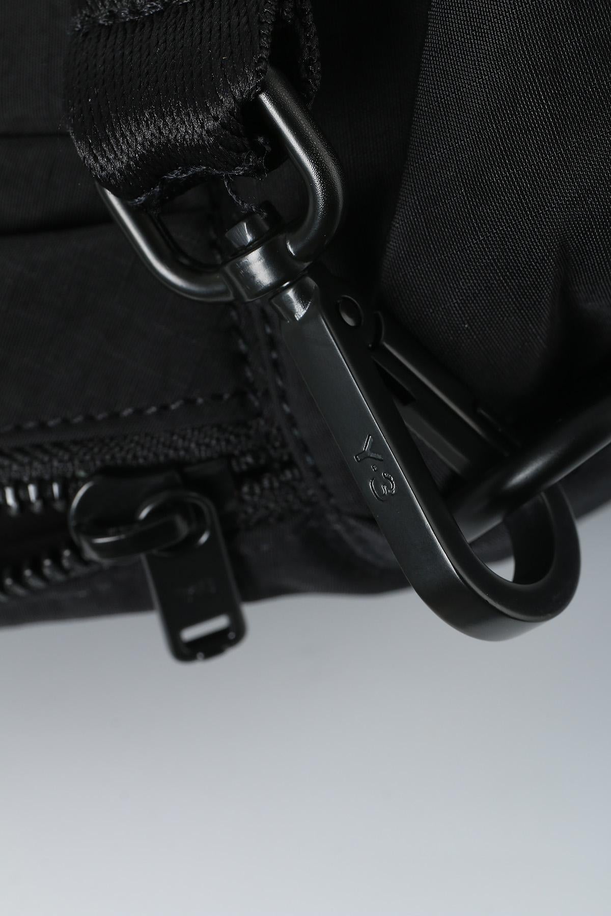 Y-3 Black Utility Sling Backpack