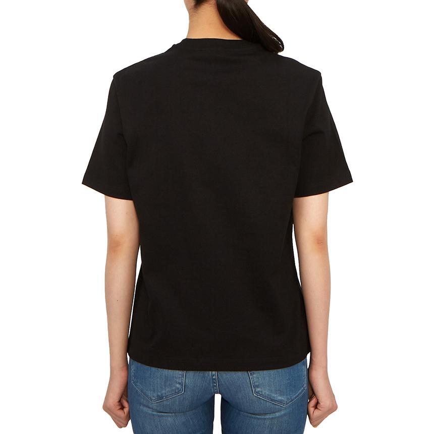 Ferragamo Women’s Short Sleeve T-Shirt Black 0765439