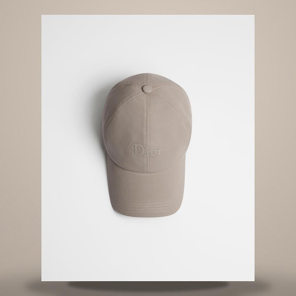 DIOR Gray Cotton Canvas Crafty Bucket Hat 693C913A3175 C888