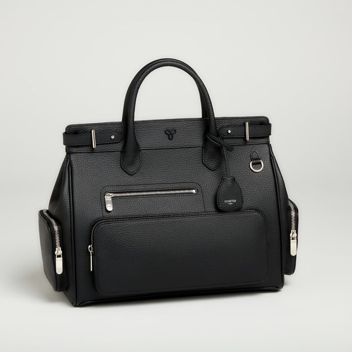 MOIETOII Nouver Mer Cargo 35 Black Crossbody Bag