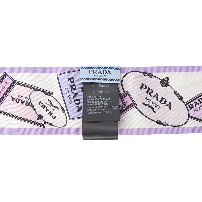 PRADA Women’s Silk Skinny Scarf