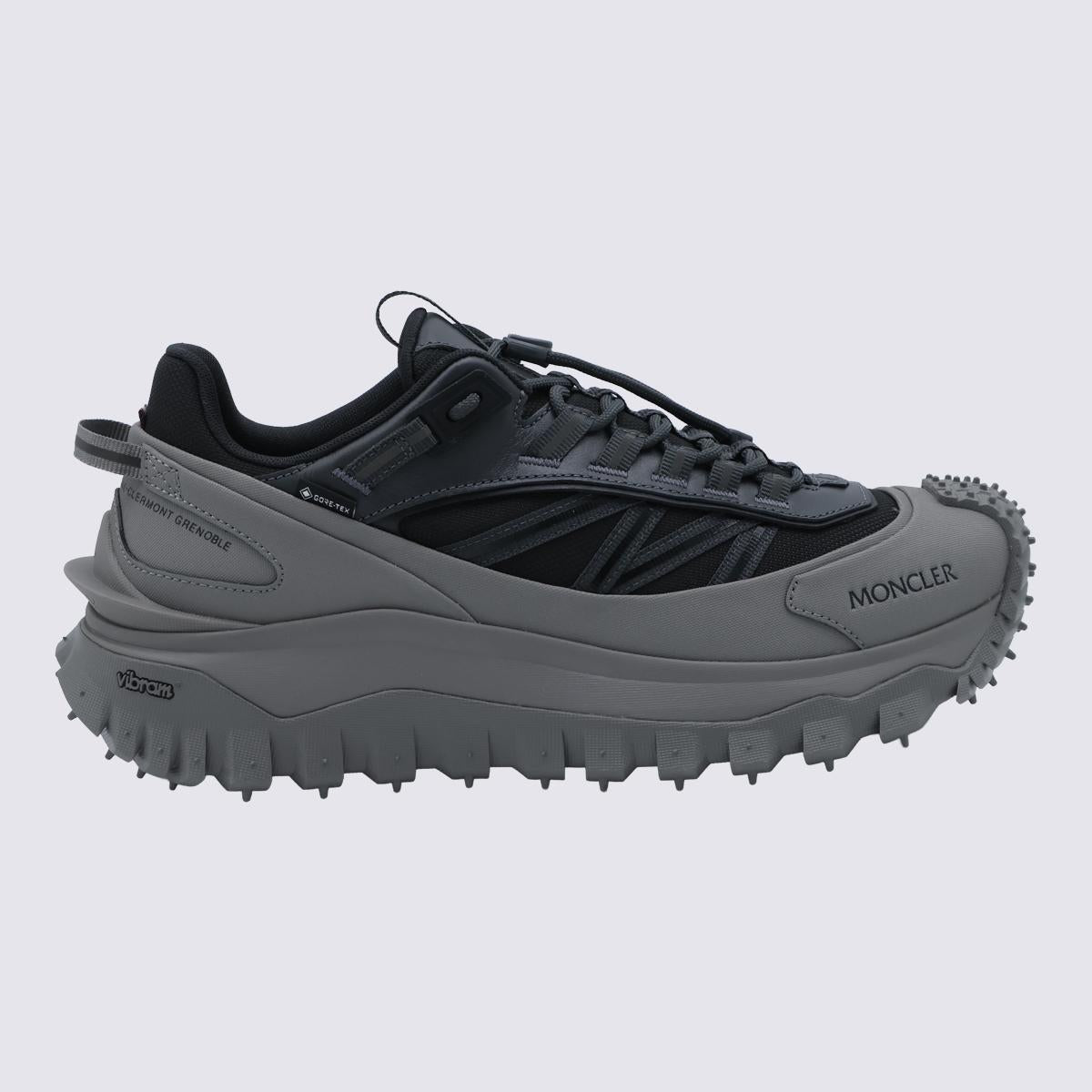 Moncler Leather Low-Top Sneakers for Men