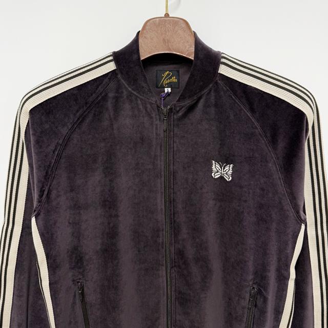 NEEDLES Butterfly Embroidered C-PE Track Jacket for Men QV319 B