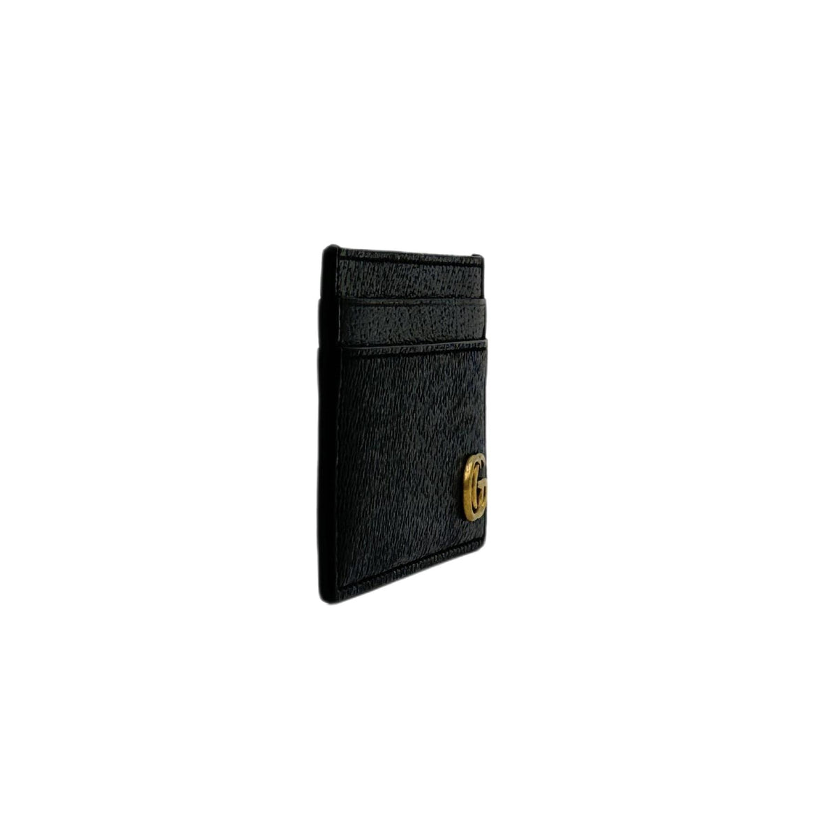 GUCCI GG Marmont Leather Card Holder Wallet 657588