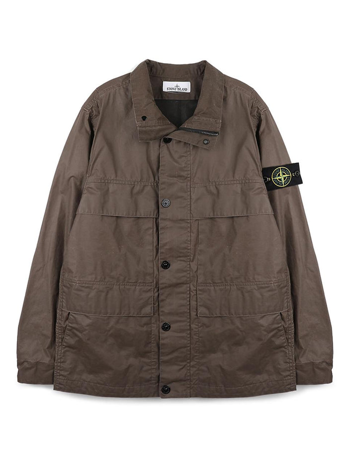 STONE ISLAND Pigment Wax-Coated Jacket L1S154100024 S0290 V007C