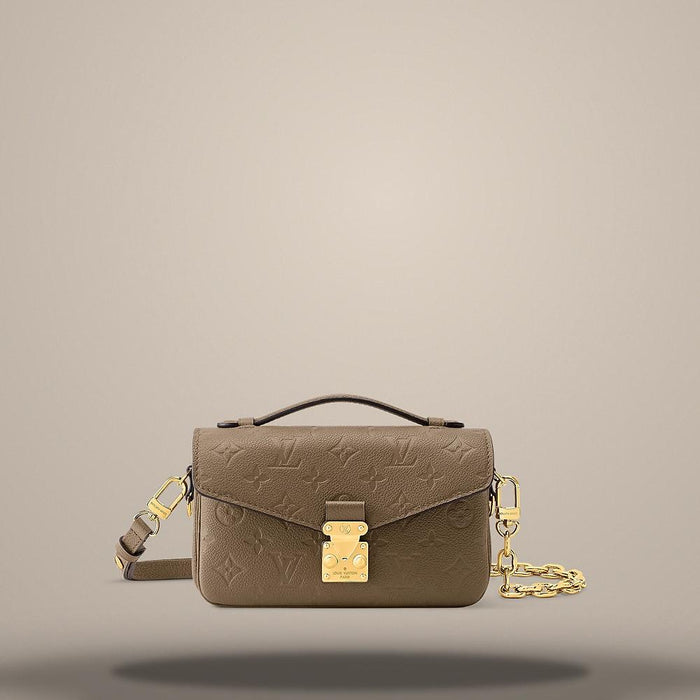 Louis Vuitton Pochette Metis East West Shoulder Bag Smoke