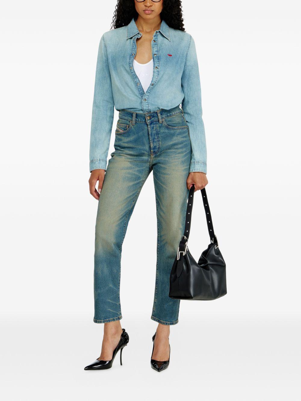 DIESEL Blue Denim Jeans Women’s Classic Five-Pocket Pants