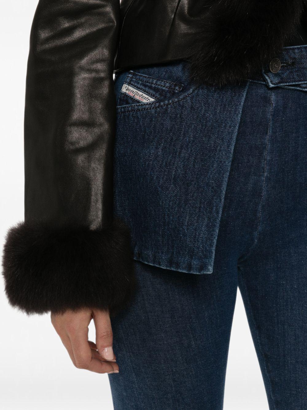 DIESEL Black Stretch Denim Jeans for Women
