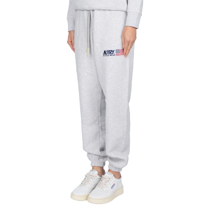 AUTRY Logo Patch Sweat Jogger Pants Women