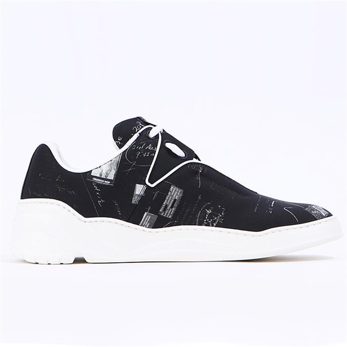 DIOR Men's Low-Top Sneakers White Leather