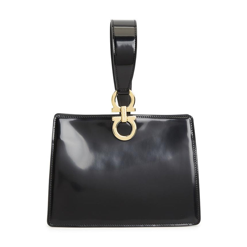 Ferragamo Gancini Women’s Leather Clutch Bag 220958 0786099