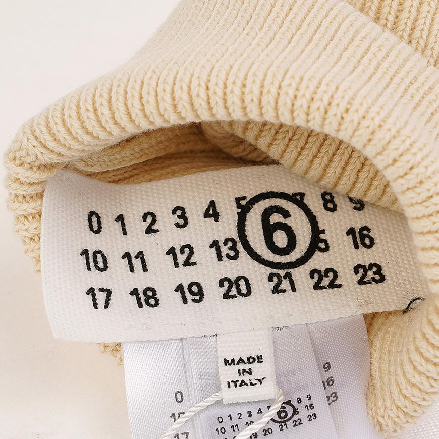 Maison Margiela Unisex Cotton Knit Gloves S52TS0045 M13141 001J